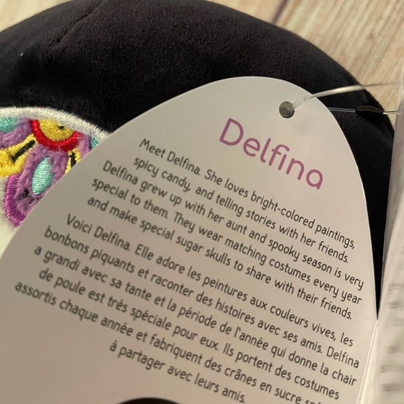 Squishmallows - Delfina (8” NWT) - Picture 2 of 2